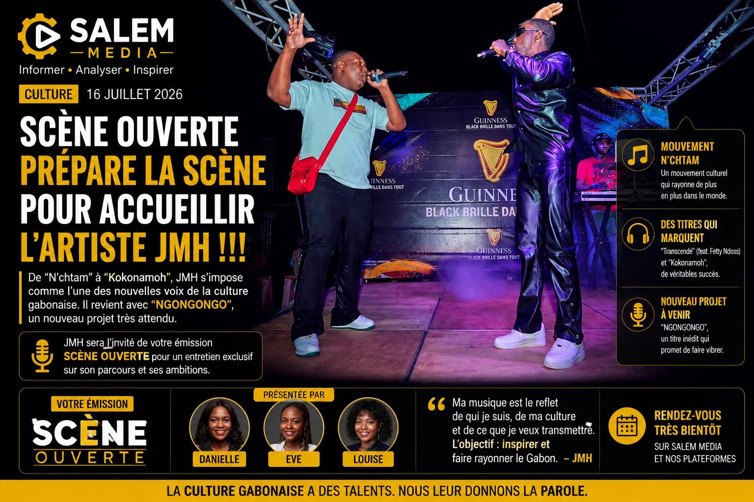 Scène Ouverte | JMH, l'ambassadeur d'un mouvement culturel en pleine ascension