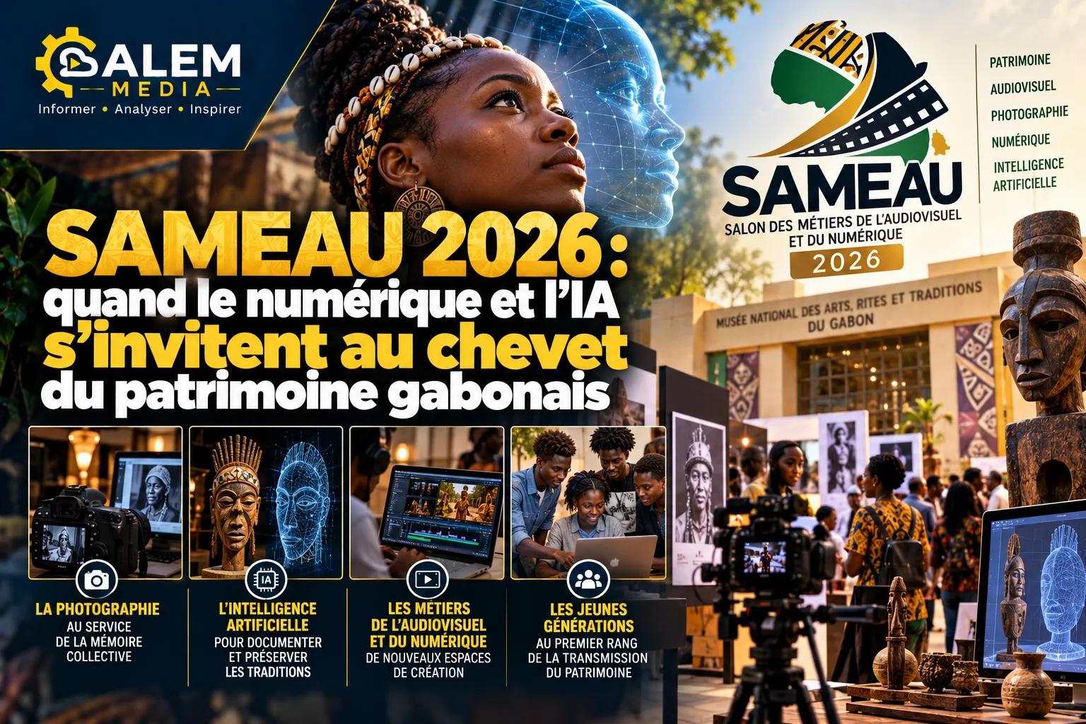 SAMEAU 2026 : quand le numérique et l'IA s'invitent au chevet du patrimoine gabonais