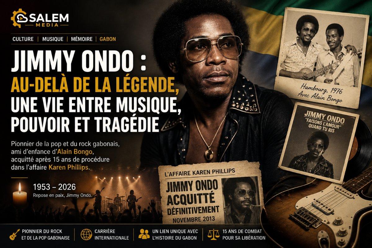 Gabon : Jimmy Ondo, le destin hors norme d’un pionnier de la musique
