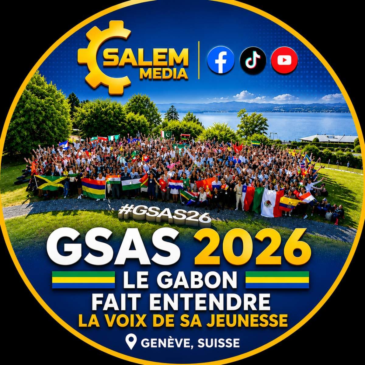 GSAS 2026 : le Gabon fait entendre la voix de sa jeunesse à Genève