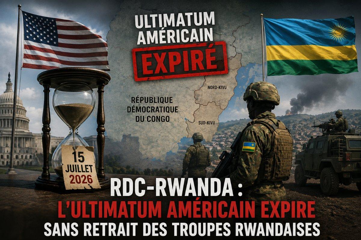 RDC-Rwanda : l'ultimatum américain expire sans retrait des troupes rwandaises