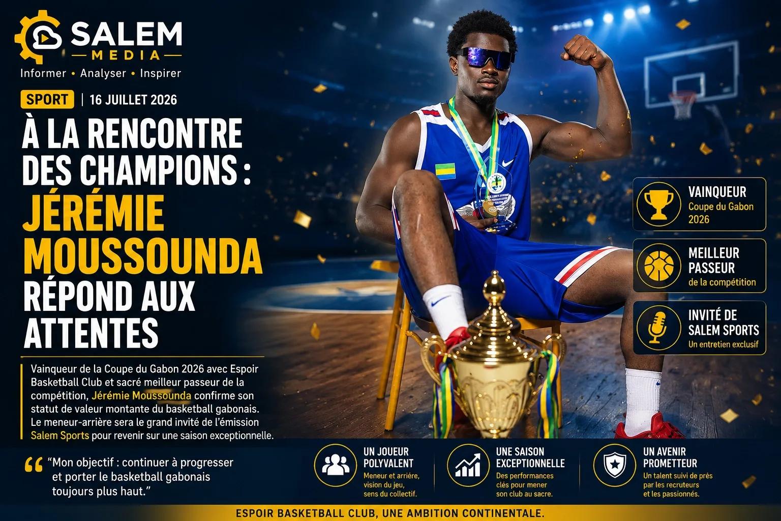 À la rencontre des champions : Jérémie Moussounda répond aux attentes